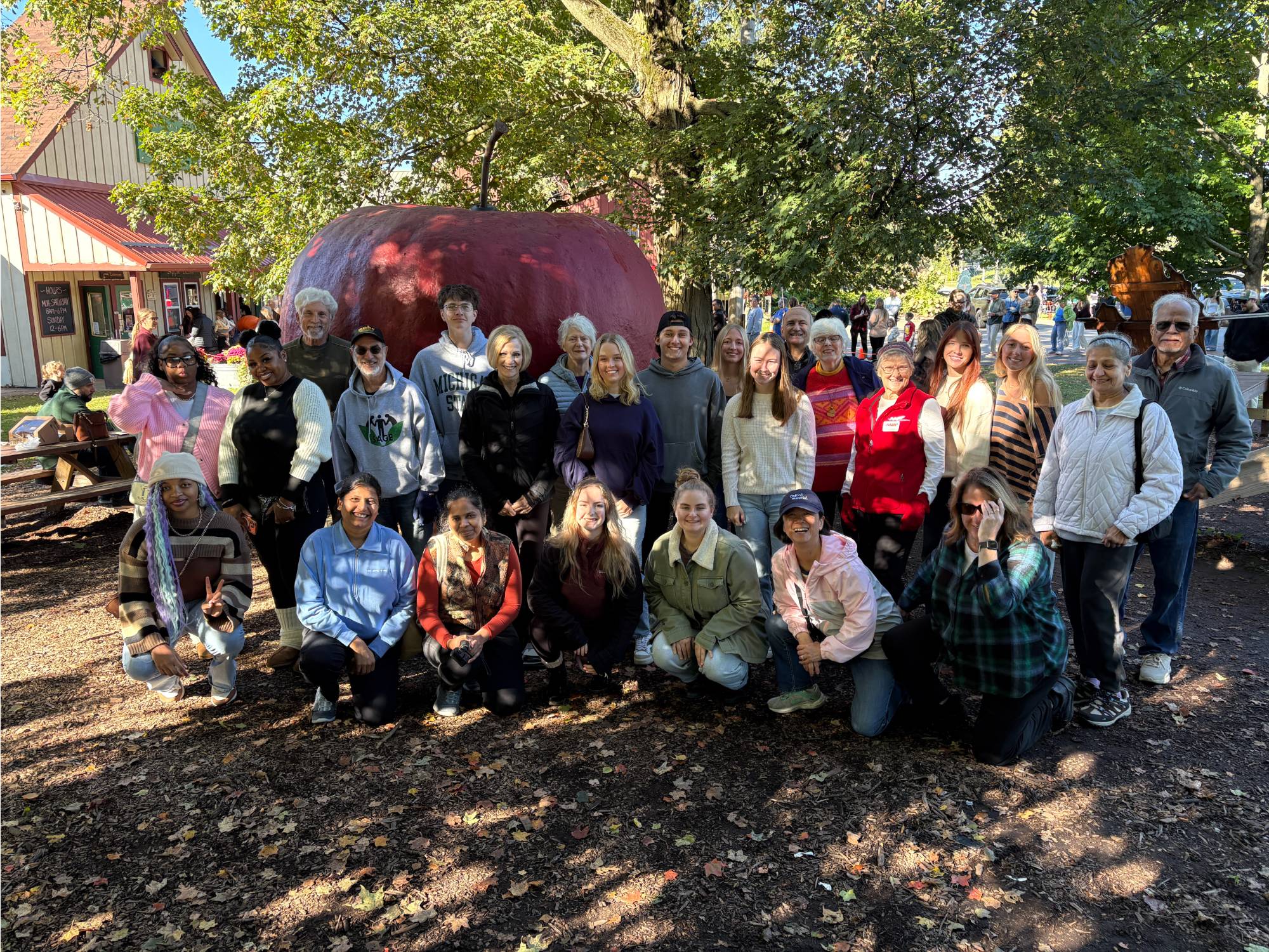 SAGE & Grand Connections members posing for group picture